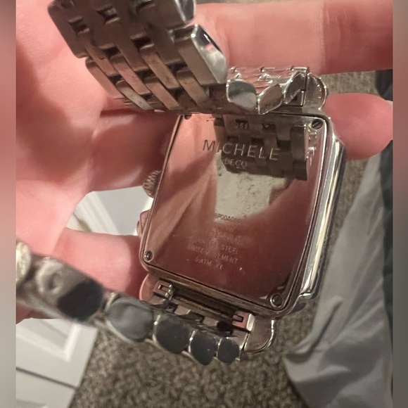 Michele deco mid diamond dial watch - Picture 4 of 9